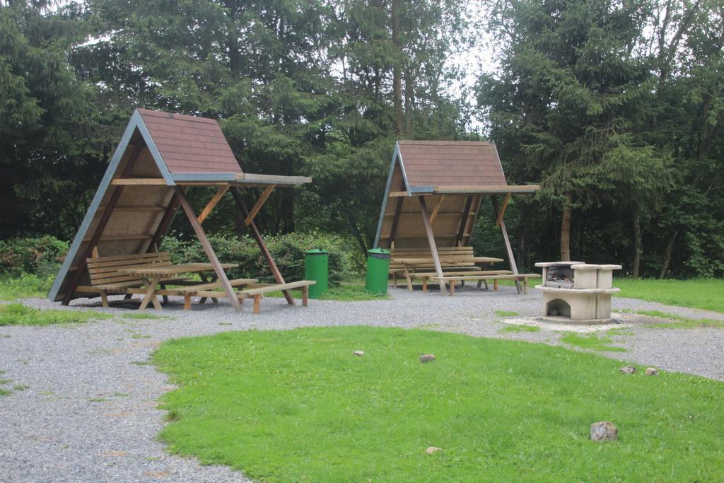 Bosvilla Ardennen Durbuy Exteriér fotografie